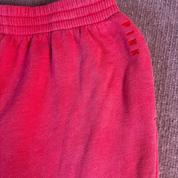 Victoria's Secret Red Joggers 1446 - Picture 2 of 5